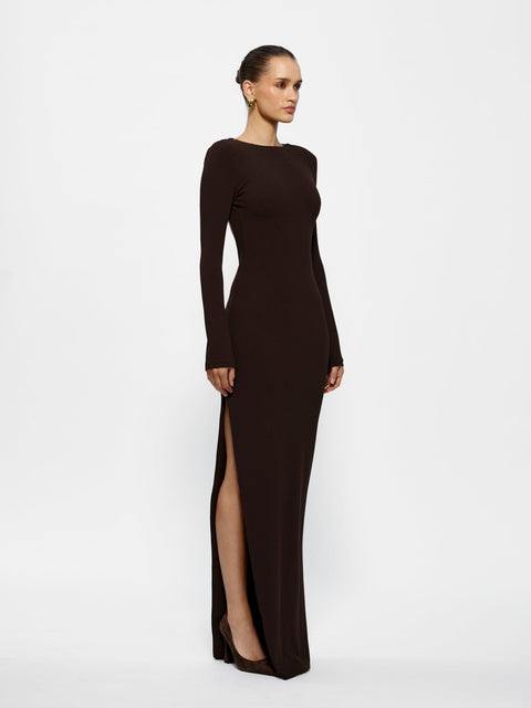 Indie Gown - Coffee - EFFIE KATS