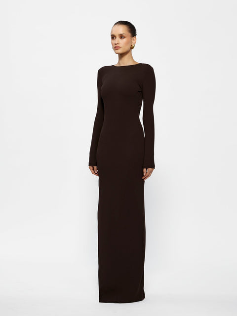 Indie Gown - Coffee - EFFIE KATS