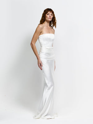 Indira Gown - Ivory - EFFIE KATS