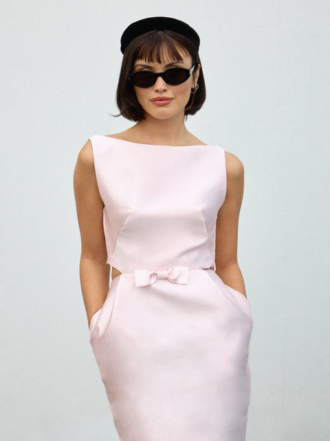 Jackie Dress - Blush - EFFIE KATS