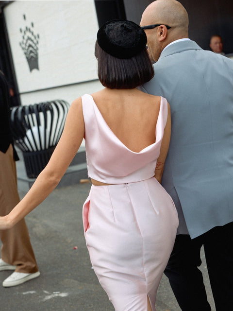 Jackie Dress - Blush - EFFIE KATS