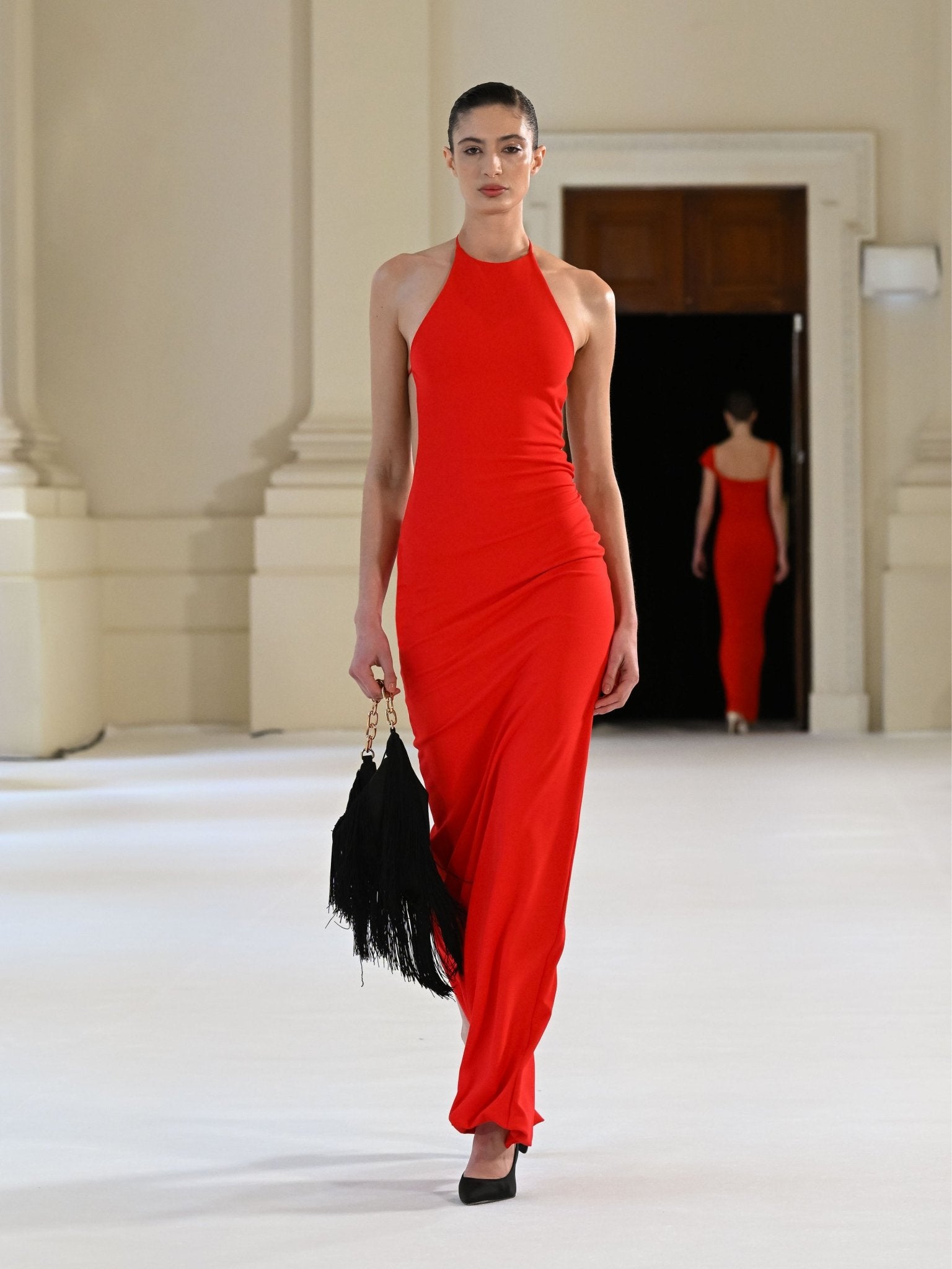 Jett Gown - Cherry Red - EFFIE KATS