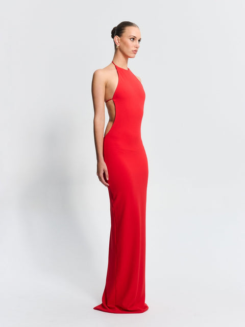 Jett Gown - Cherry Red - EFFIE KATS