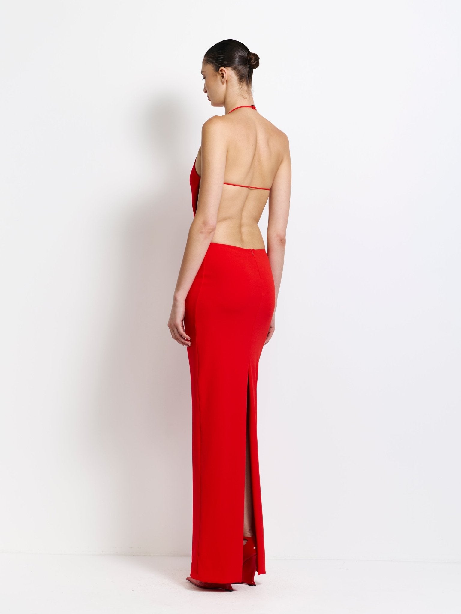 Jett Gown - Cherry Red - EFFIE KATS