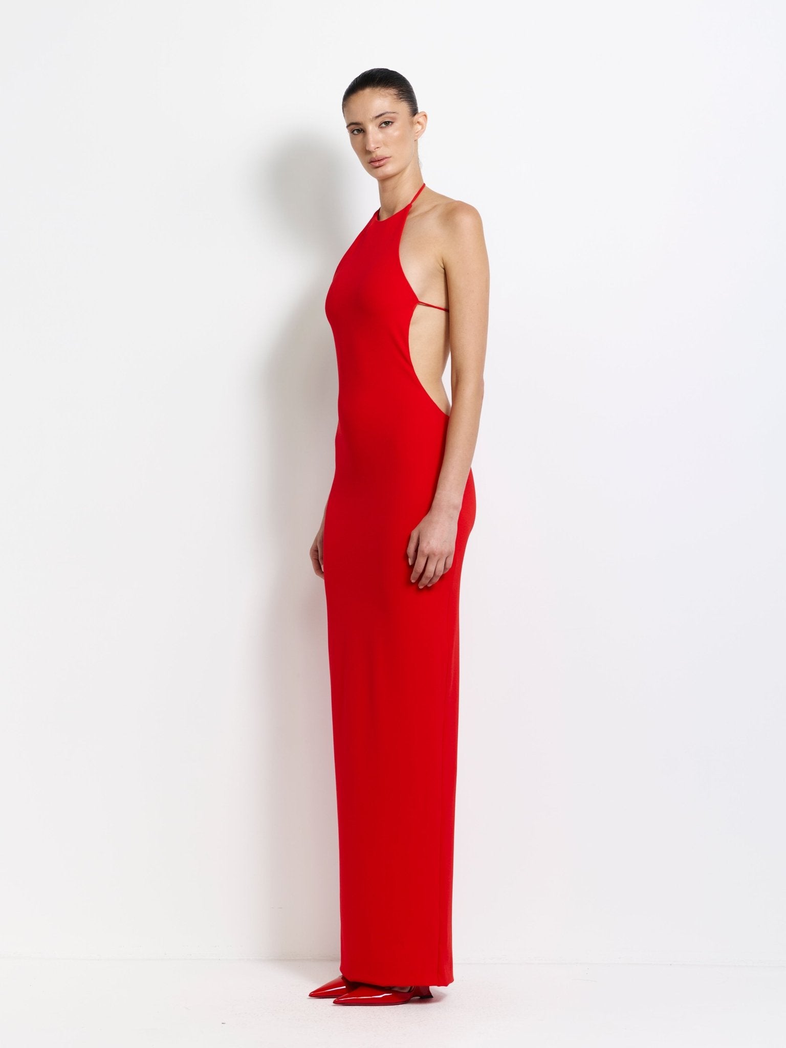 Jett Gown - Cherry Red - EFFIE KATS