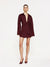 JULIANNE SHIRT DRESS - WINE - EFFIE KATS