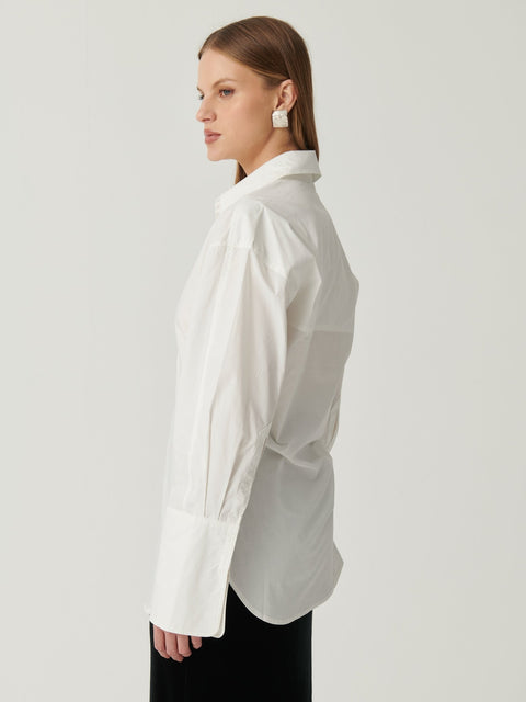 KALISHA SHIRT - WHITE - EFFIE KATS