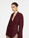 KALISHA SHIRT - Wine - EFFIE KATS