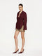KALISHA SHIRT - Wine - EFFIE KATS