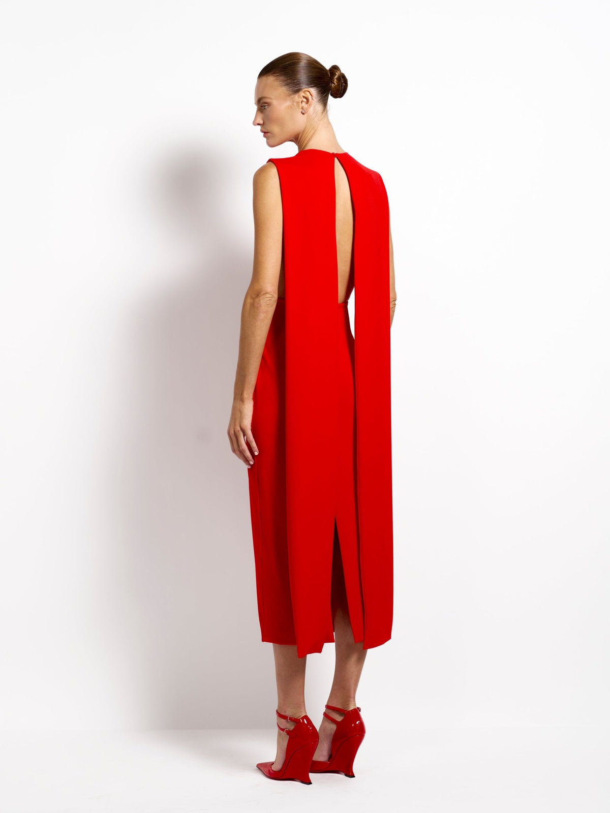 Kaya Midi - Cherry Red - EFFIE KATS