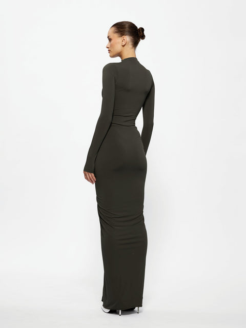 Kayson Maxi Skirt - Bark - EFFIE KATS