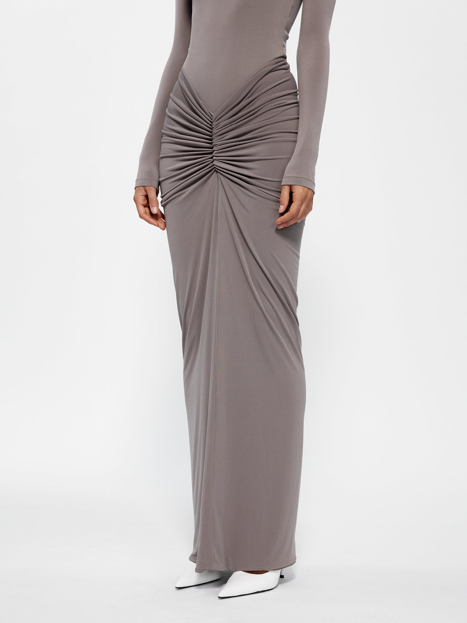 Kayson Maxi Skirt - Nutmeg - EFFIE KATS