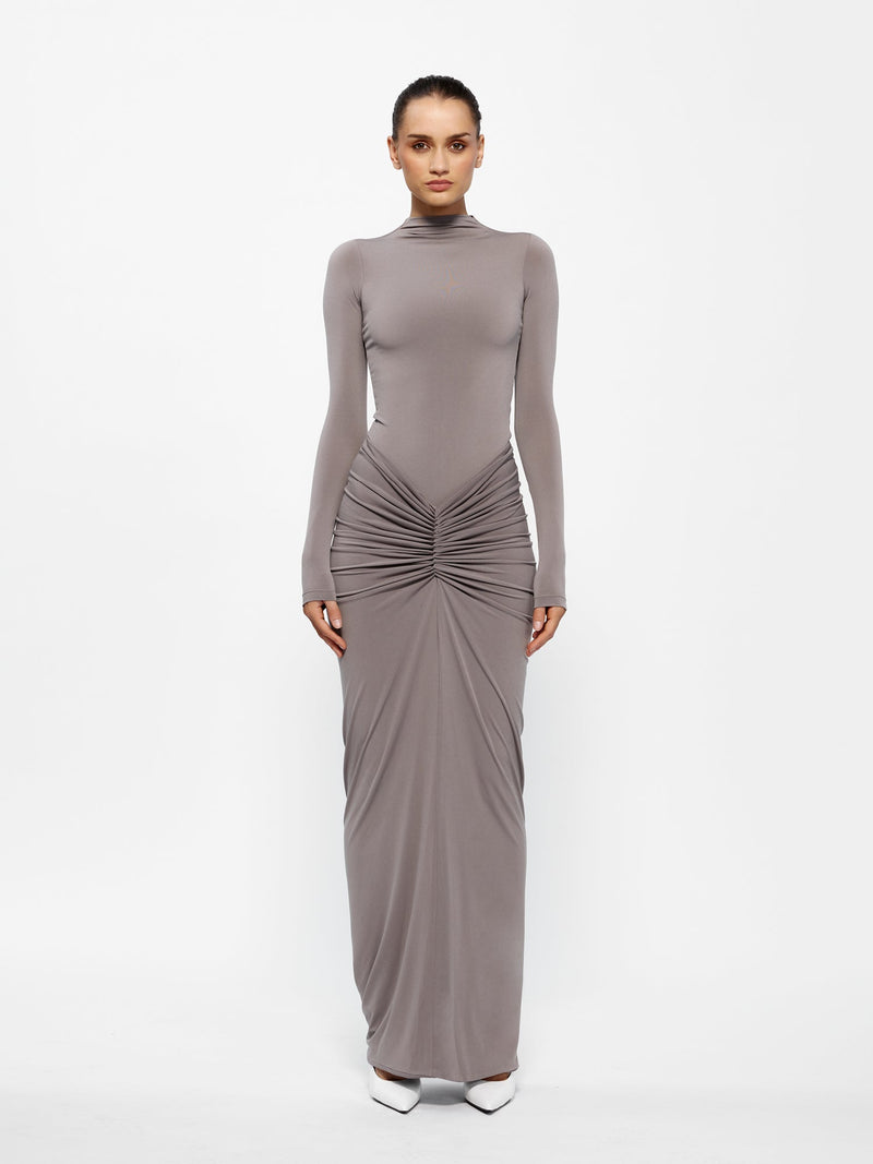 Kayson Maxi Skirt - Nutmeg - EFFIE KATS