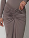 Kayson Maxi Skirt - Nutmeg - EFFIE KATS