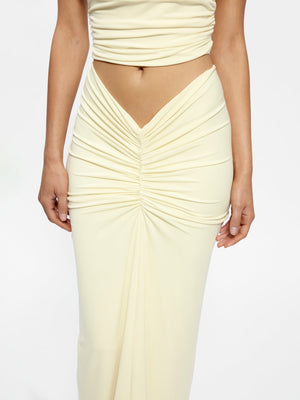 Kayson Skirt - Lemon - EFFIE KATS