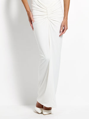 Kayson Skirt - Vanilla - EFFIE KATS