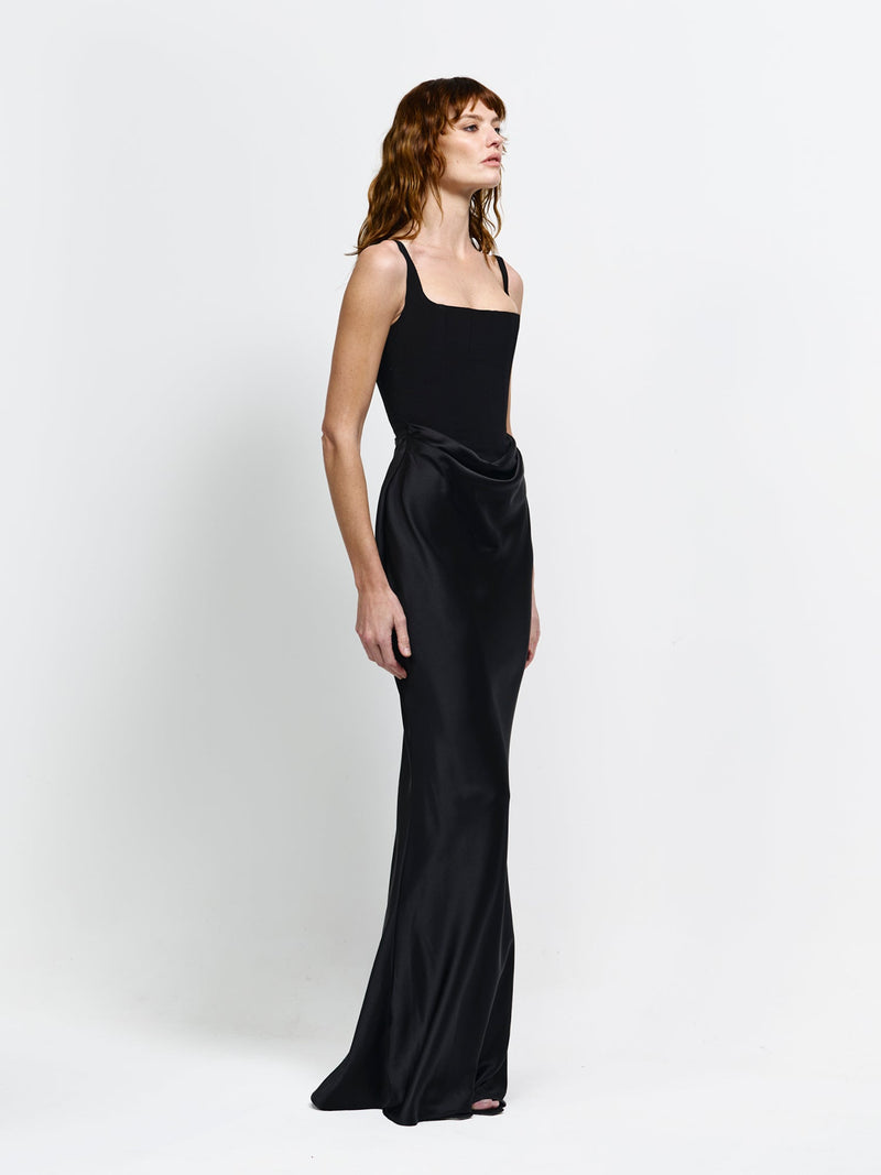 Keanna Gown - Black - EFFIE KATS