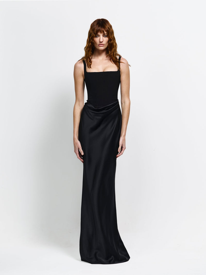 Keanna Gown - Black - EFFIE KATS