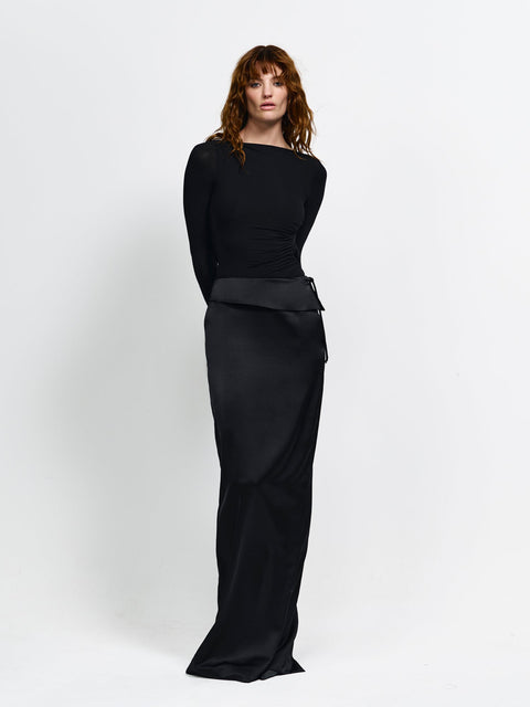 Kendra Skirt - Black - EFFIE KATS
