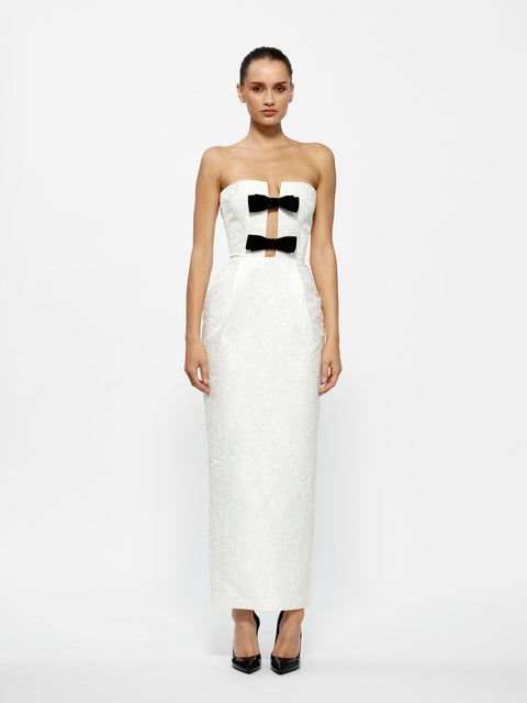 Kiera Dress - Ivory - EFFIE KATS