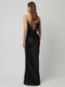 LAWRA GOWN - BLACK - EFFIE KATS