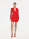 LENOX BLAZER DRESS - CHERRY RED - EFFIE KATS