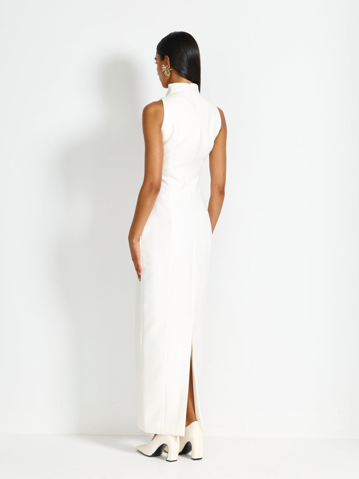 Lilana Dress - Ivory - EFFIE KATS