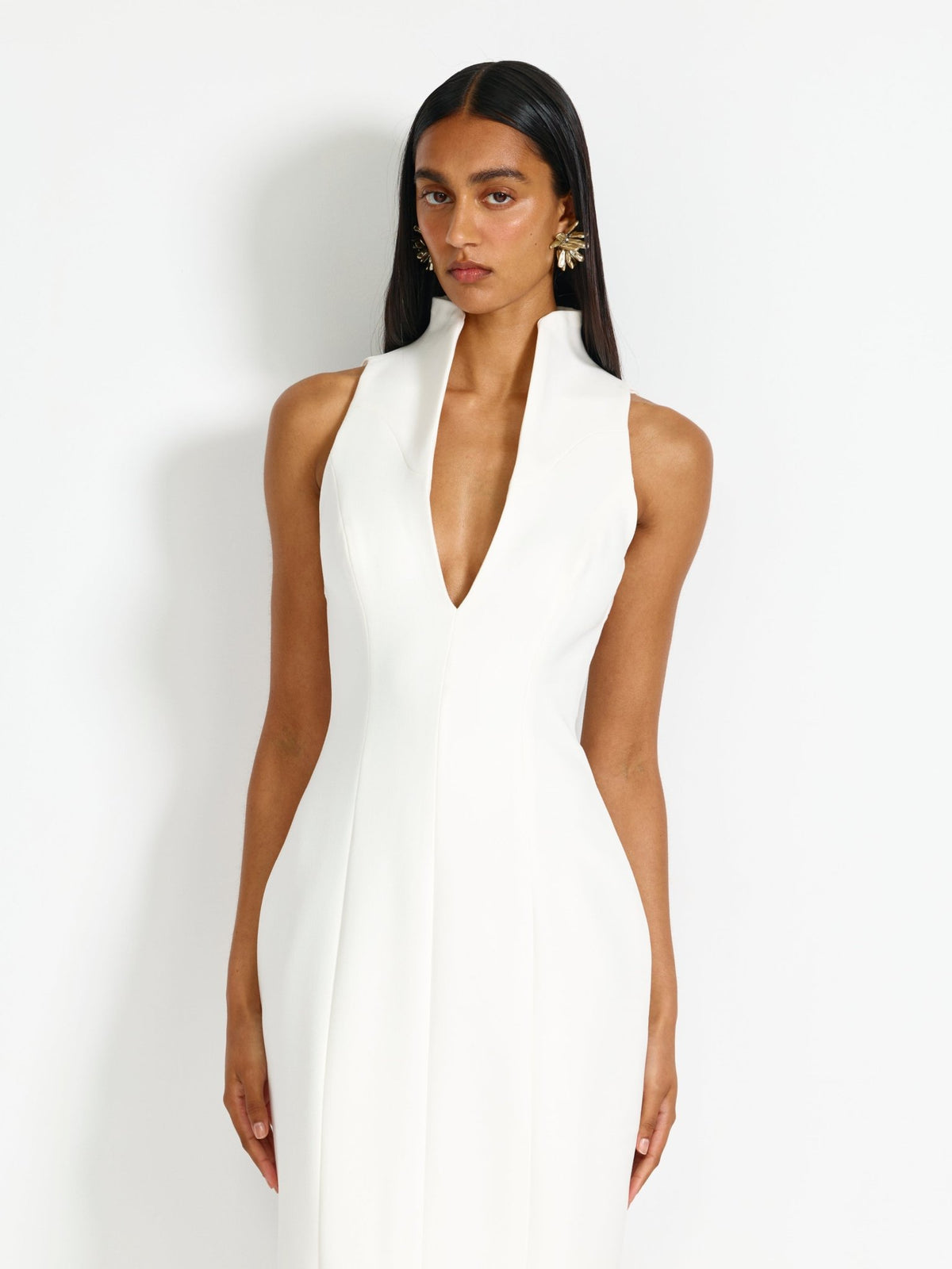Lilana Dress - Ivory - EFFIE KATS