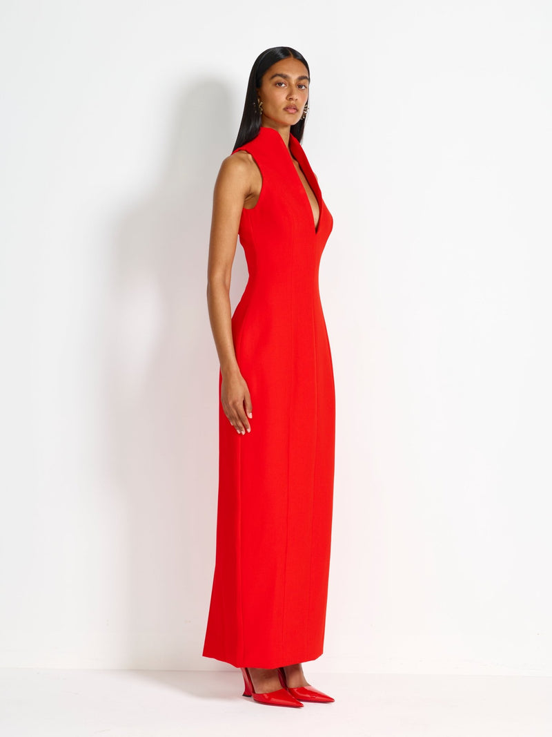 Lilana Dress - Red - EFFIE KATS