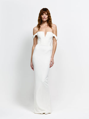 Louella Gown - Ivory - EFFIE KATS