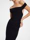 Malena Midi Dress - Black - EFFIE KATS