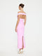 Malena Midi Dress - Taffy Pink - EFFIE KATS