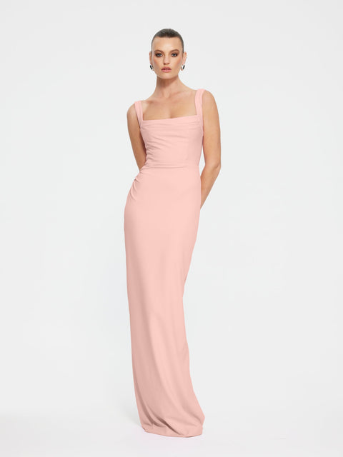 Marbella Gown - Blush - EFFIE KATS