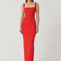 Marbella Gown - Cherry Red - EFFIE KATS