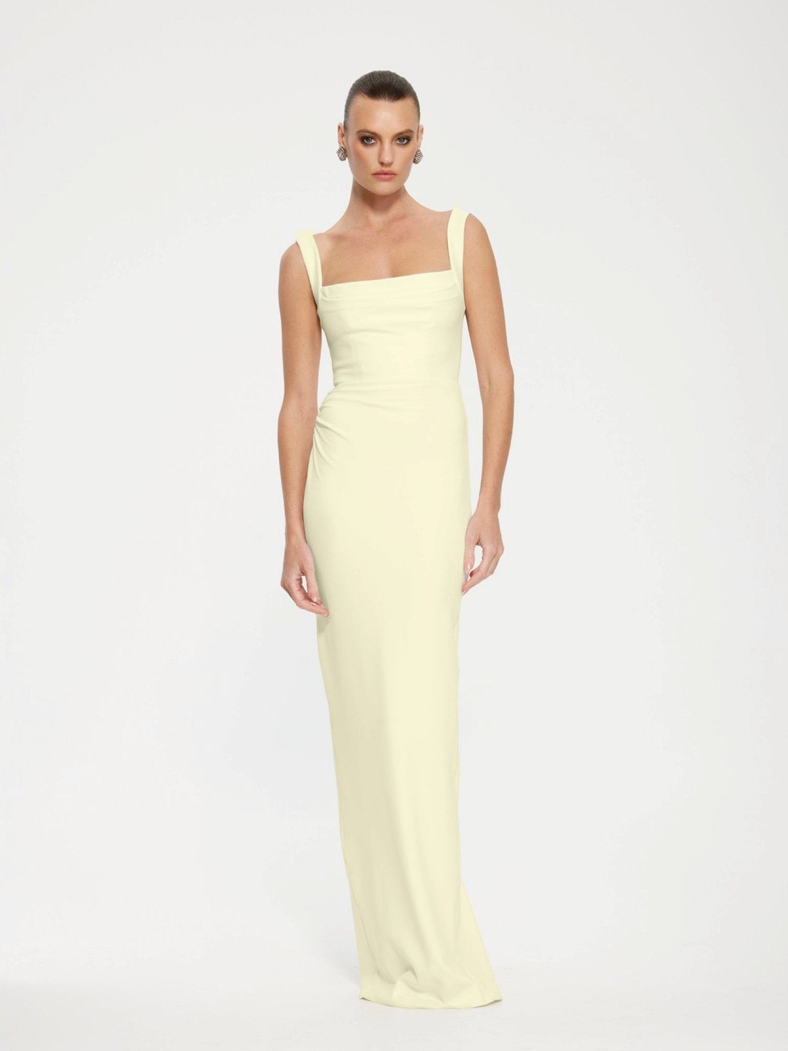 Marbella Gown - Lemon - EFFIE KATS