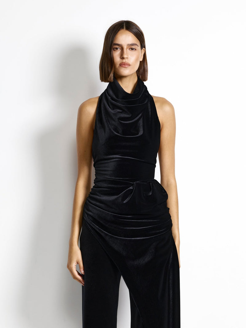 Maxima Top - Black Velvet - EFFIE KATS