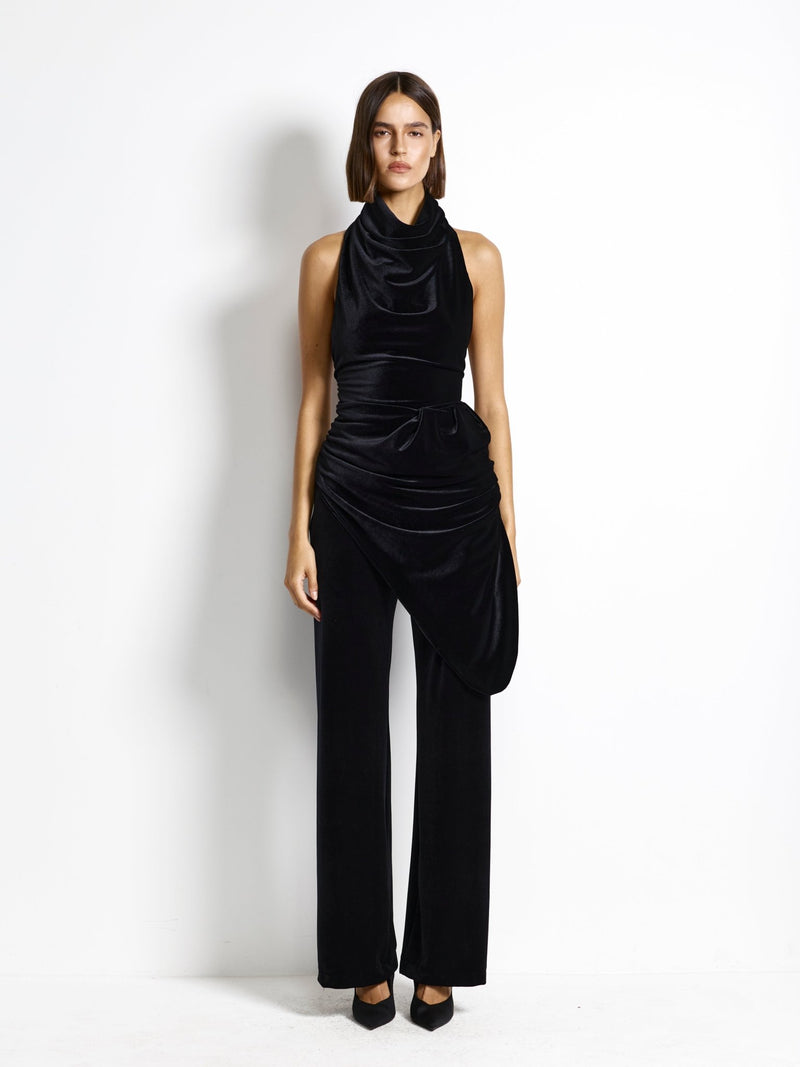 Maxima Top - Black Velvet - EFFIE KATS