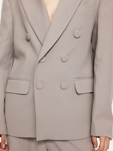 Mercer Suit Jacket - Stone - EFFIE KATS