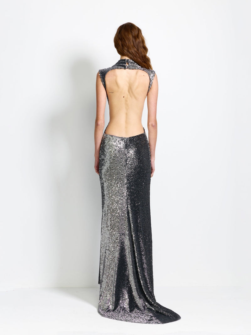 Mercury Gown - Metal - EFFIE KATS