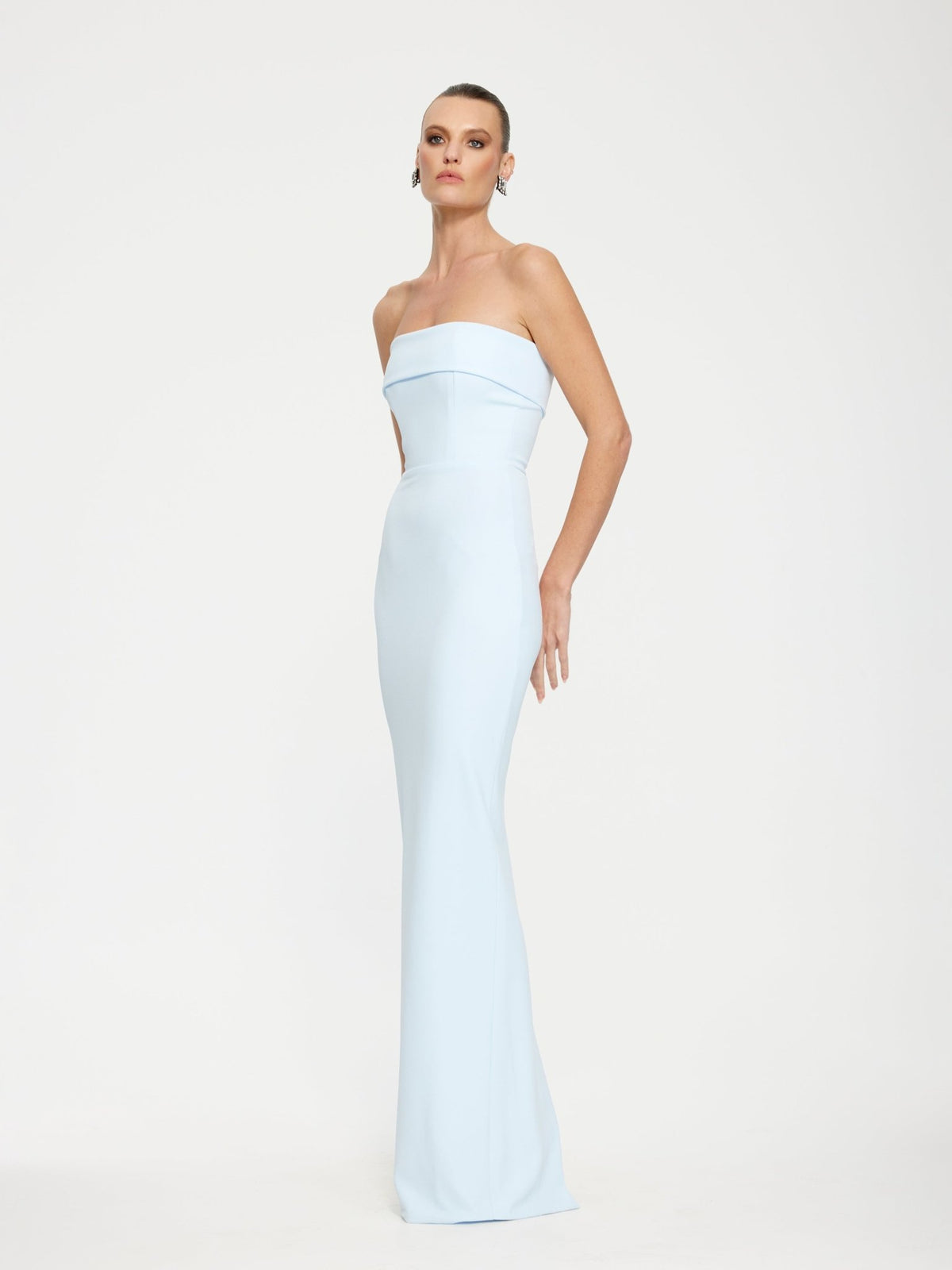 MONROE GOWN in ICE BLUE | Bridesmaids| Effie Kats Melbourne MONROE GOWN in ICE BLUE | Bridesmaids| Effie Kats Melbourne
