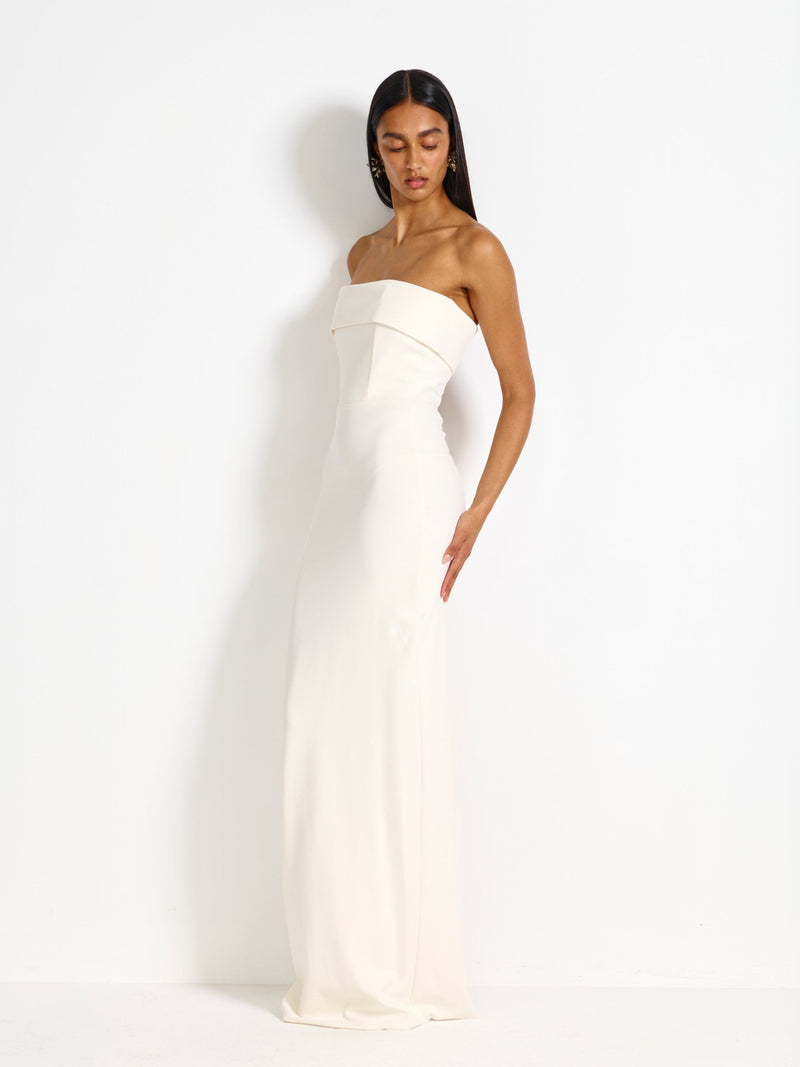 MONROE GOWN - IVORY - EFFIE KATS