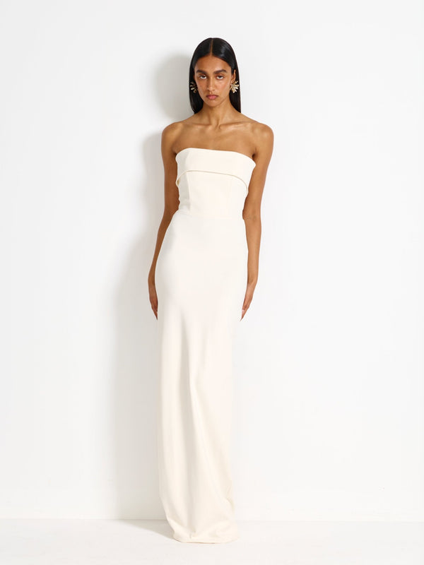 MONROE GOWN - IVORY - EFFIE KATS