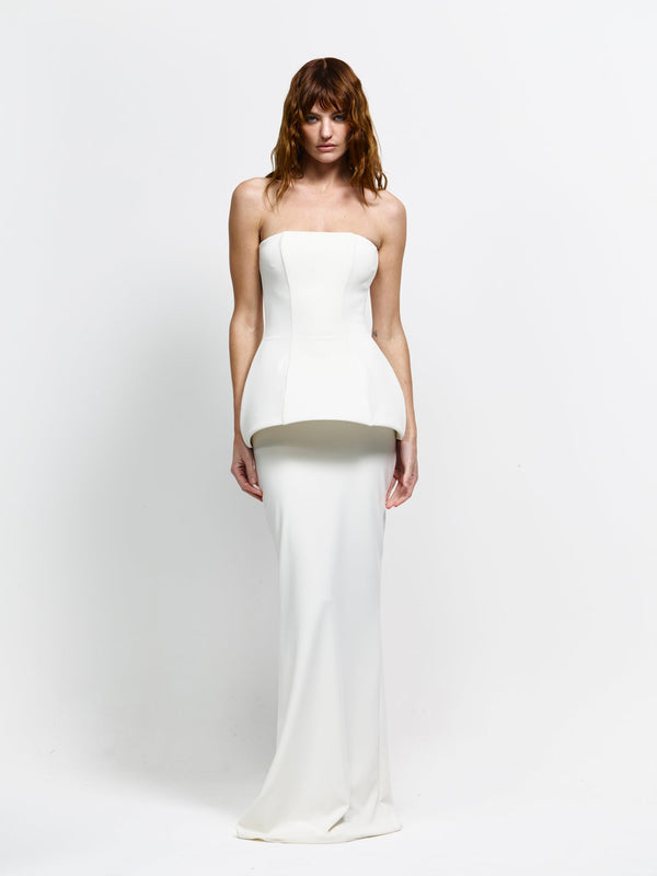 Naya Skirt - Ivory - EFFIE KATS