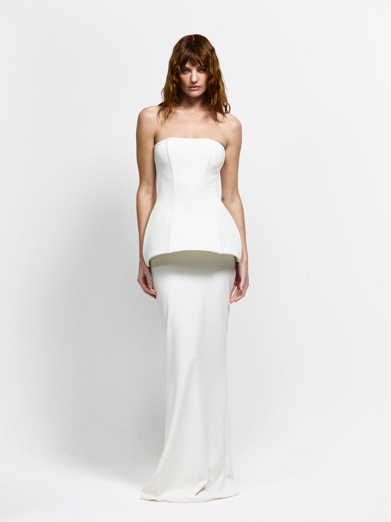 Naya Skirt - Ivory - EFFIE KATS