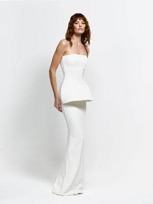 Naya Skirt - Ivory - EFFIE KATS