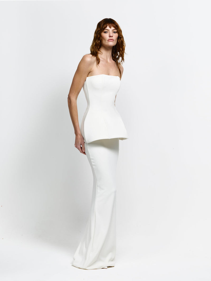 Naya Skirt - Ivory - EFFIE KATS