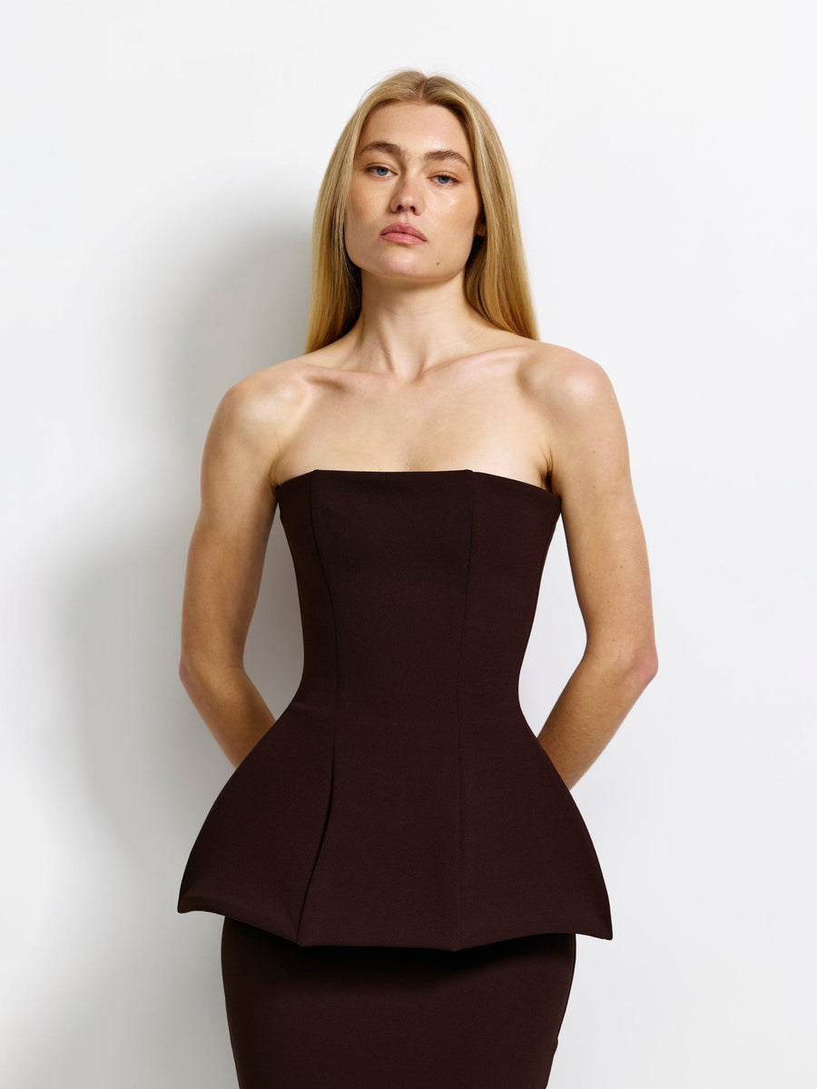Naya Top - Coffee - EFFIE KATS