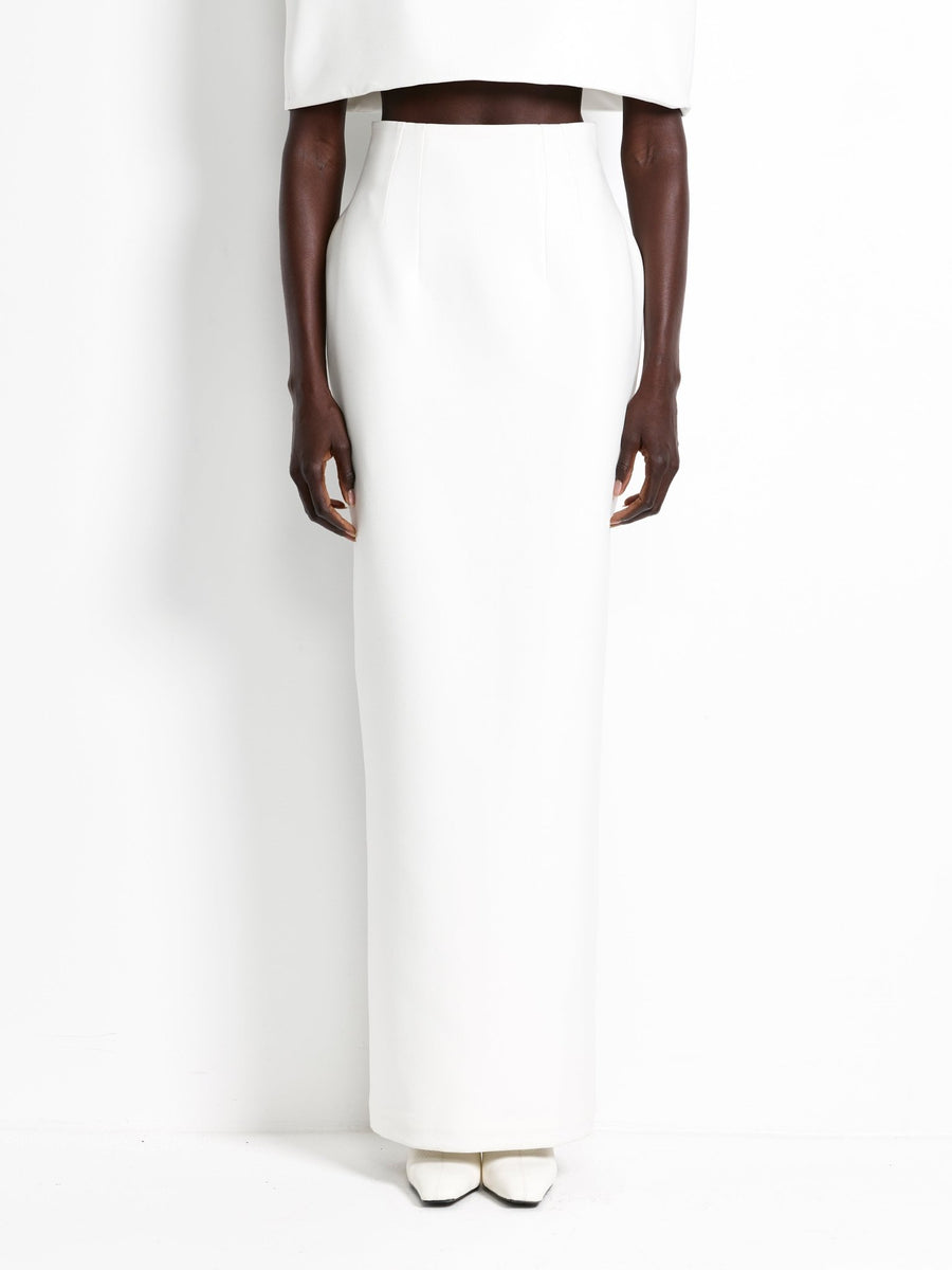 Octavia Skirt - Ivory - EFFIE KATS