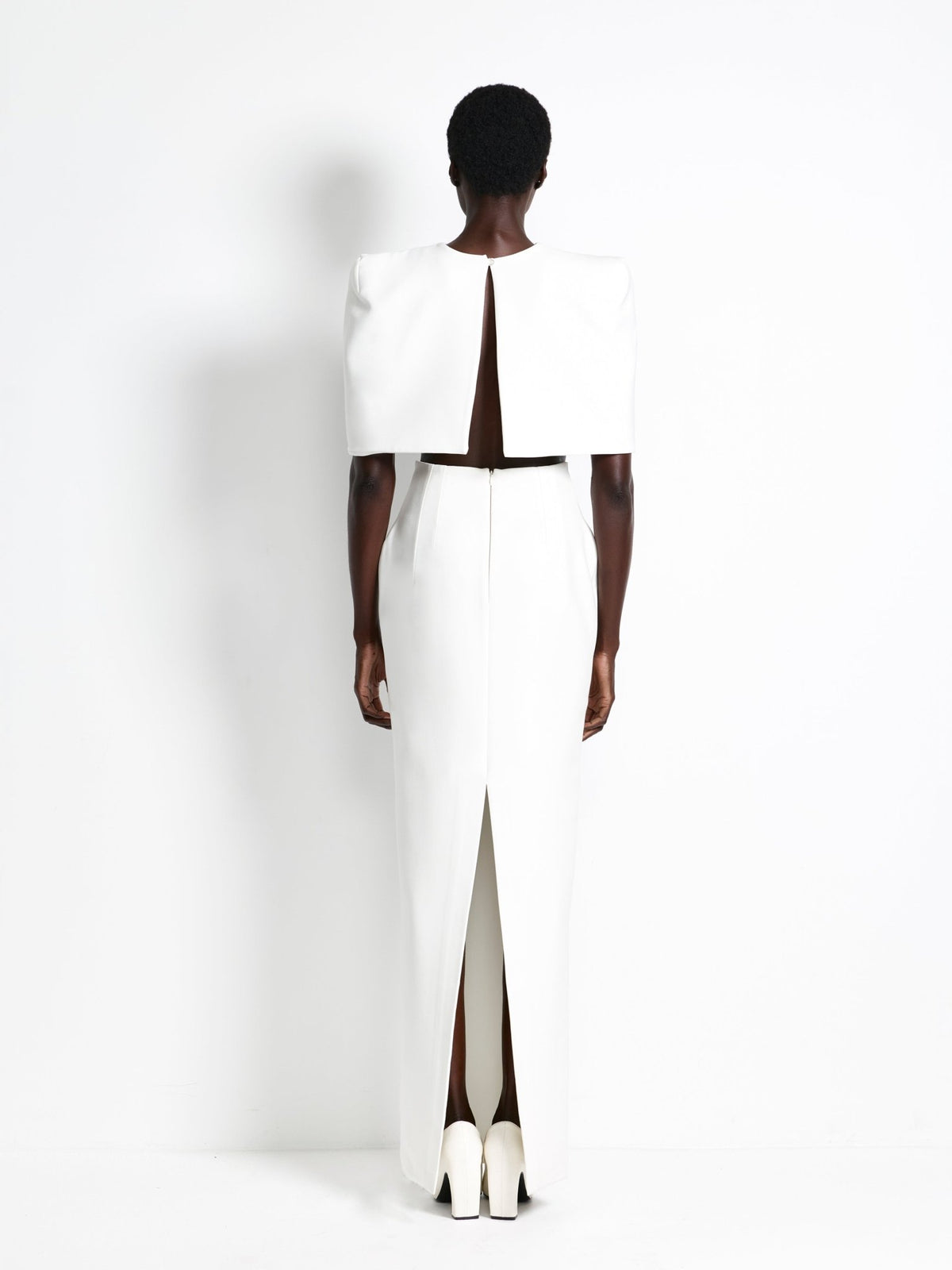 Octavia Skirt - Ivory - EFFIE KATS