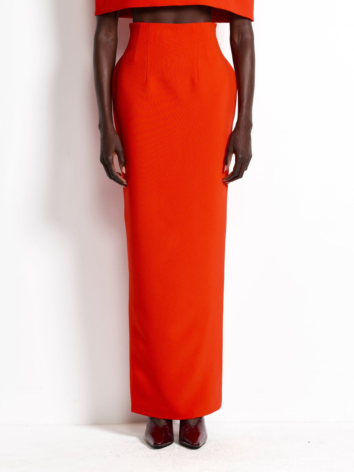Octavia Skirt - Red - EFFIE KATS